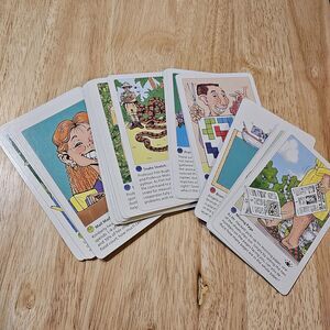 Visual Brainstorms The Smart Thinking Game Gifted Class Card Teasers 1995 VTG